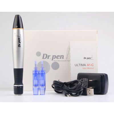 Adjustable needle lengths derma pen electric microneedle dermapen stamp auto micro needle derma roller skin rejuvenation